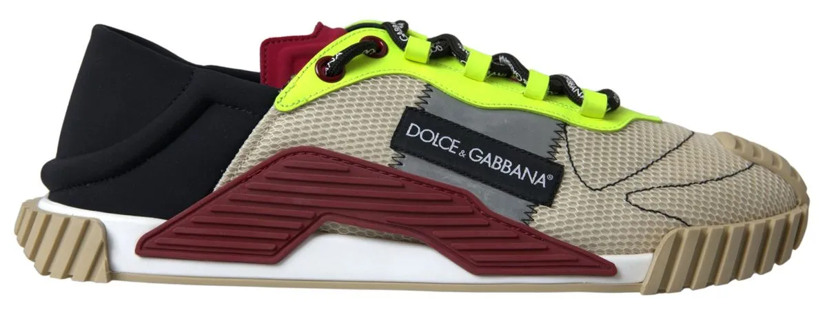 Dolce & Gabbana Men's Multicolor NS1 Sneakers Crafted in Italy