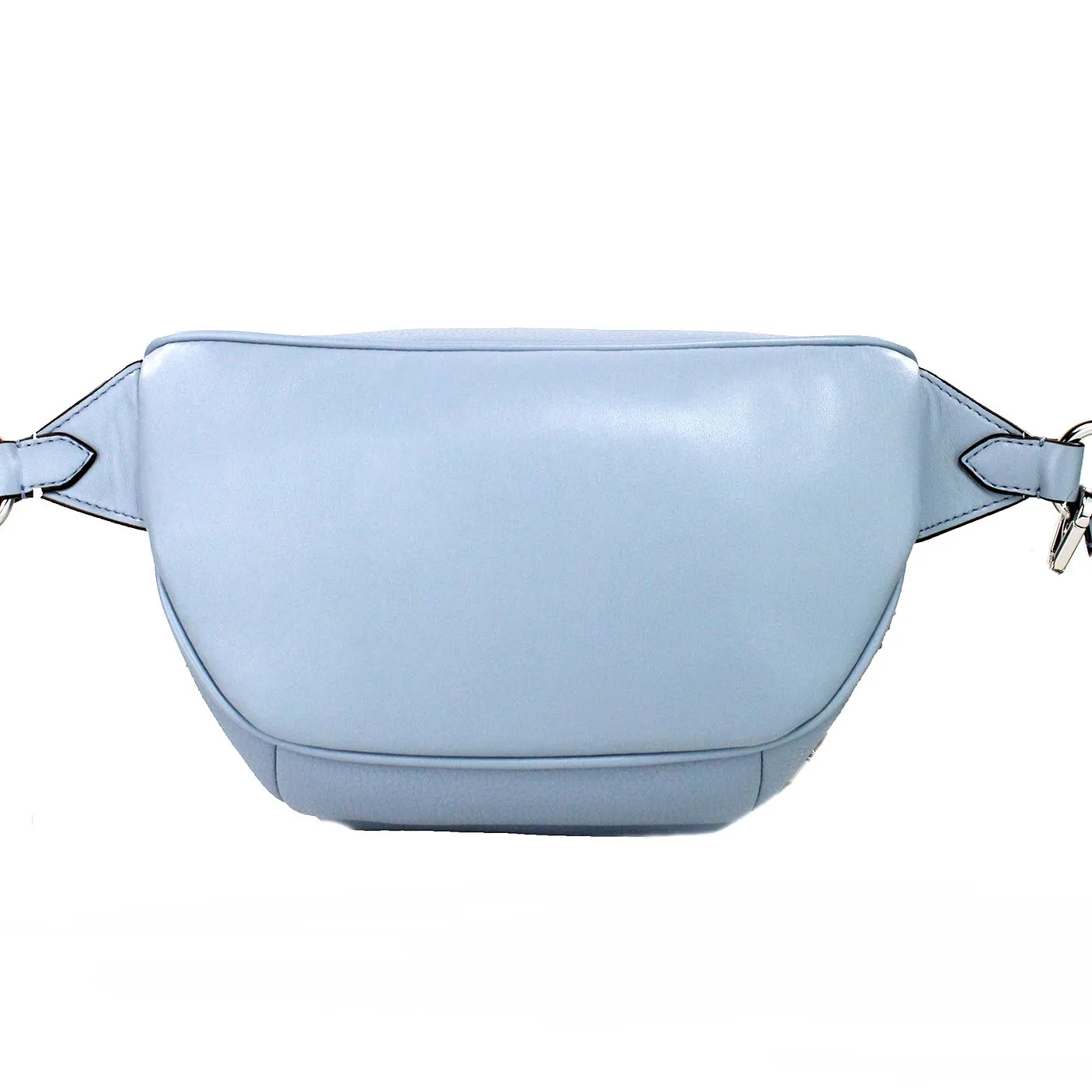 Michael Kors Women's Maisie Large Pale Blue 2-n-1 Waistpack Card Case Fanny Pack Bag