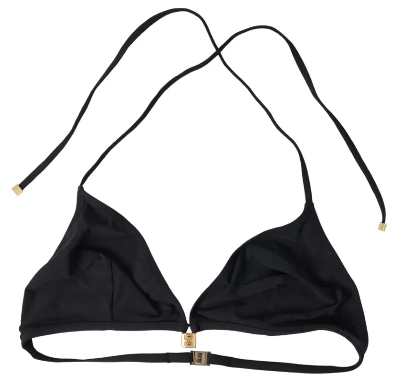 Dolce & Gabbana Women's Elegant Black Bikini Set - Italian Luxury Swimwear
