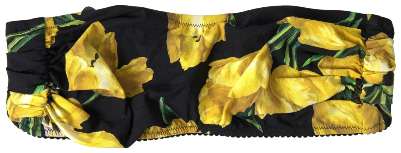 Dolce & Gabbana Women's Elegant Floral Print Bikini Set