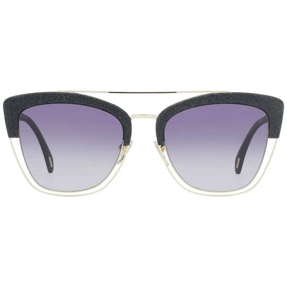 Police Gold Women Sunglasses