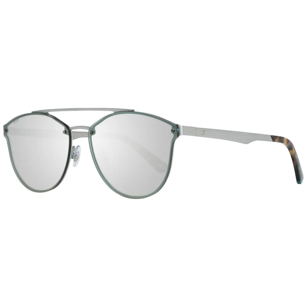 Web Unisex Silver Unisex Sunglasses
