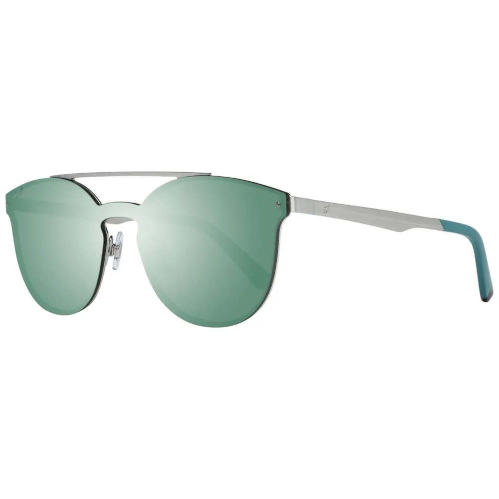 Web Unisex Silver Unisex Sunglasses