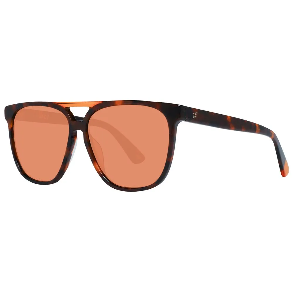 Web Unisex Brown Unisex Sunglasses