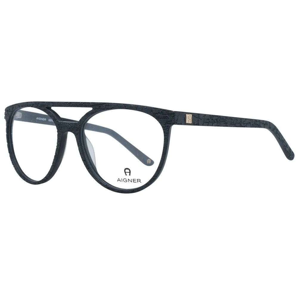 Aigner Unisex Black Unisex Optical Frames