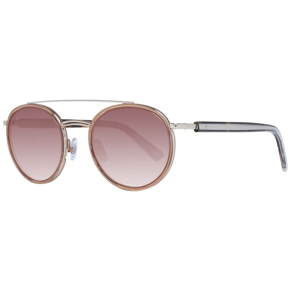 Web Unisex Brown Unisex Sunglasses
