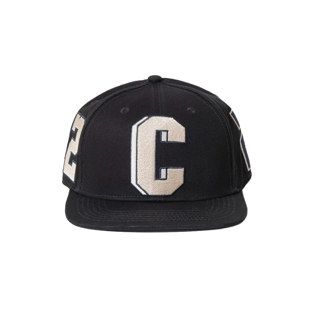 Comme Des Fuckdown Men's Embroidered Cotton Flat Visor Cap