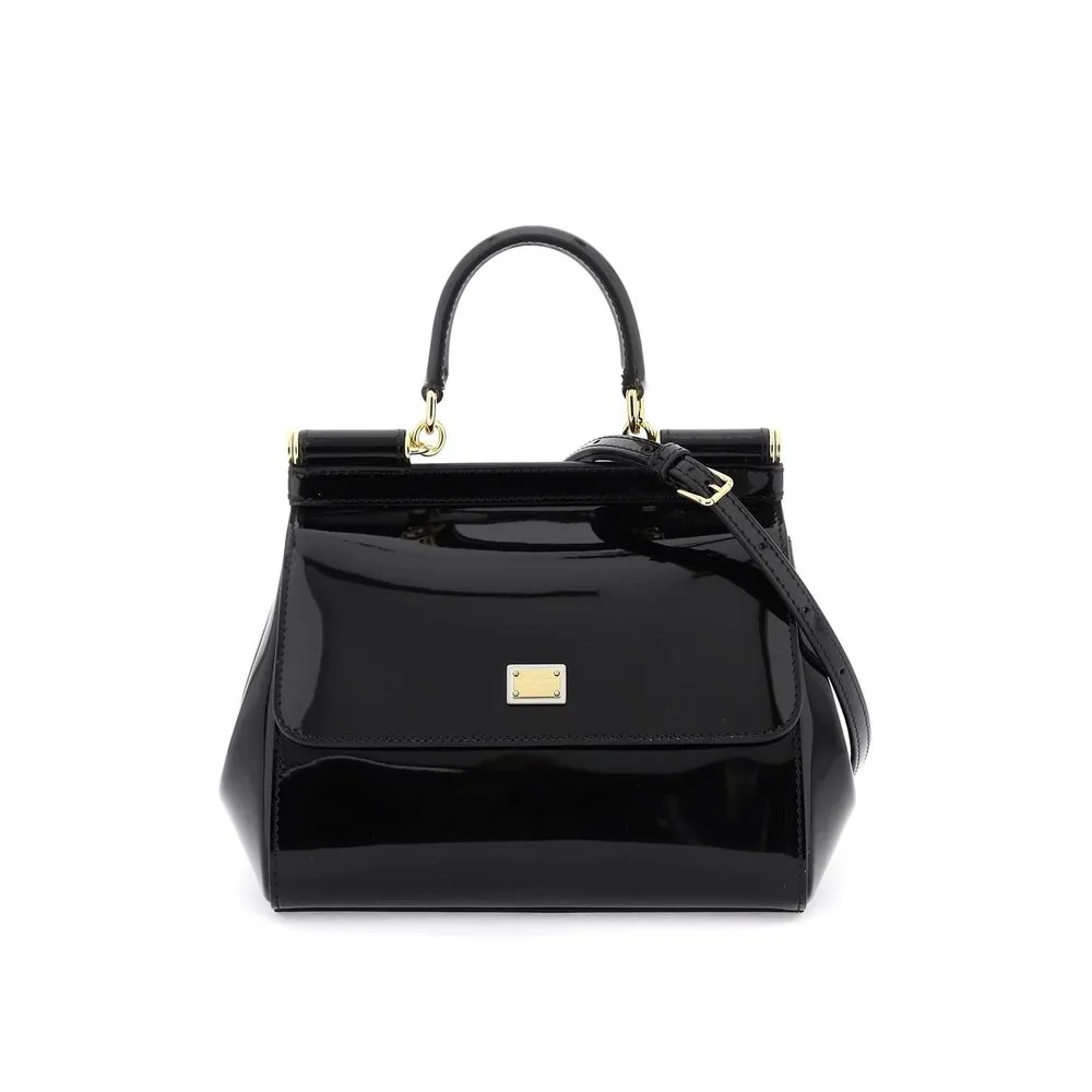Dolce & Gabbana Women's Sicily Elegance Patent Leather Bag