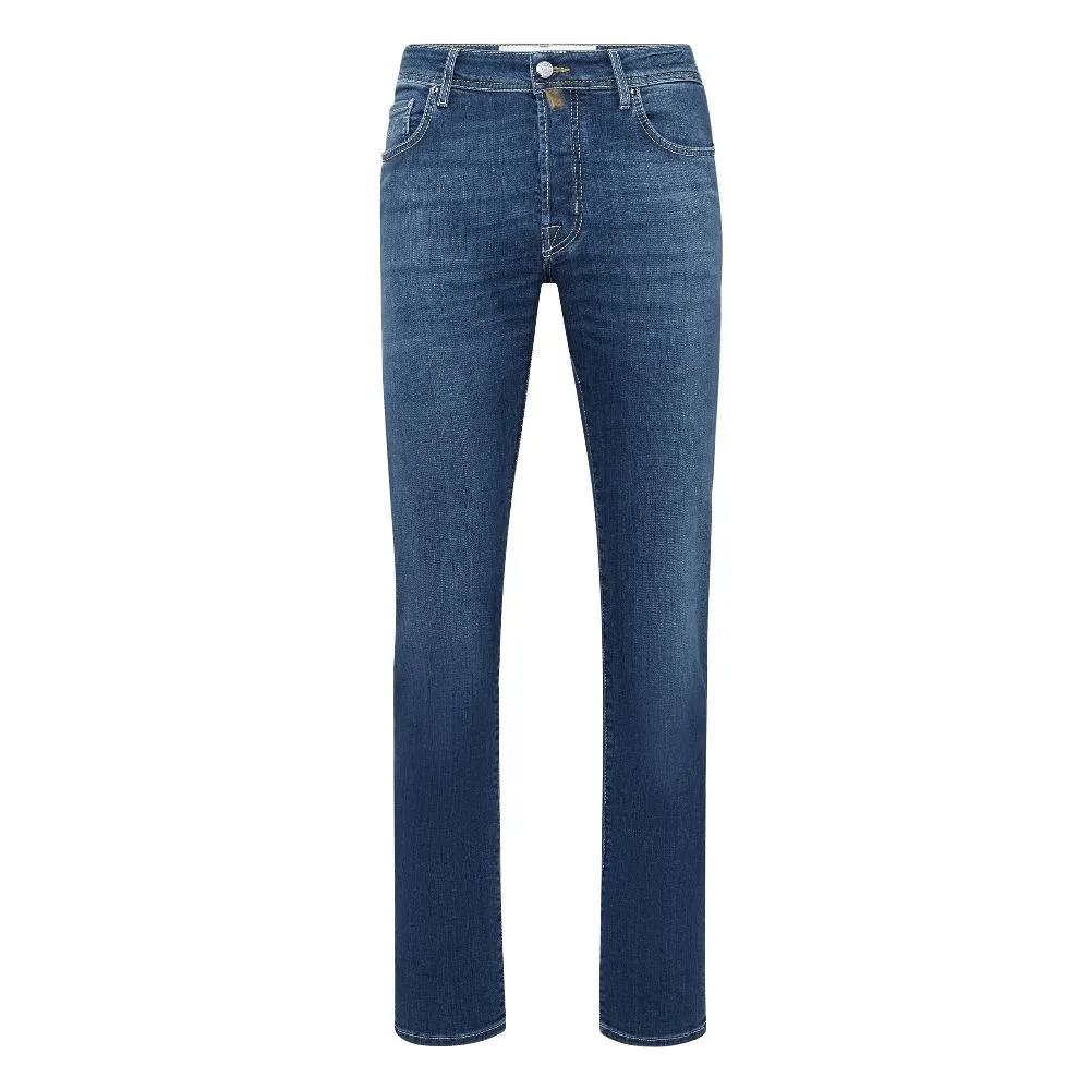 Jacob Cohen Men's Slim Fit Blue Bard Stretch Jeans
