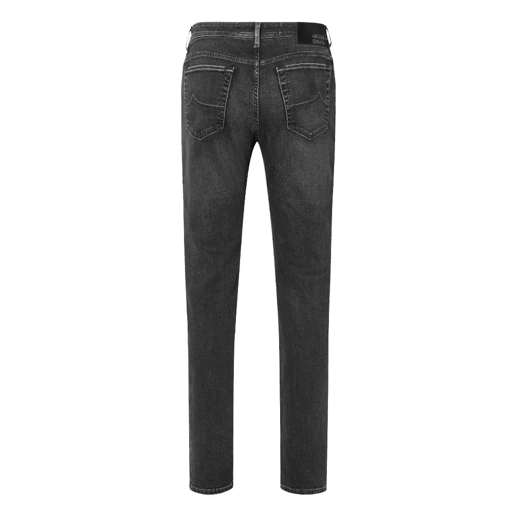 Jacob Cohen Men's Elegant Slim Fit Black Stretch Jeans