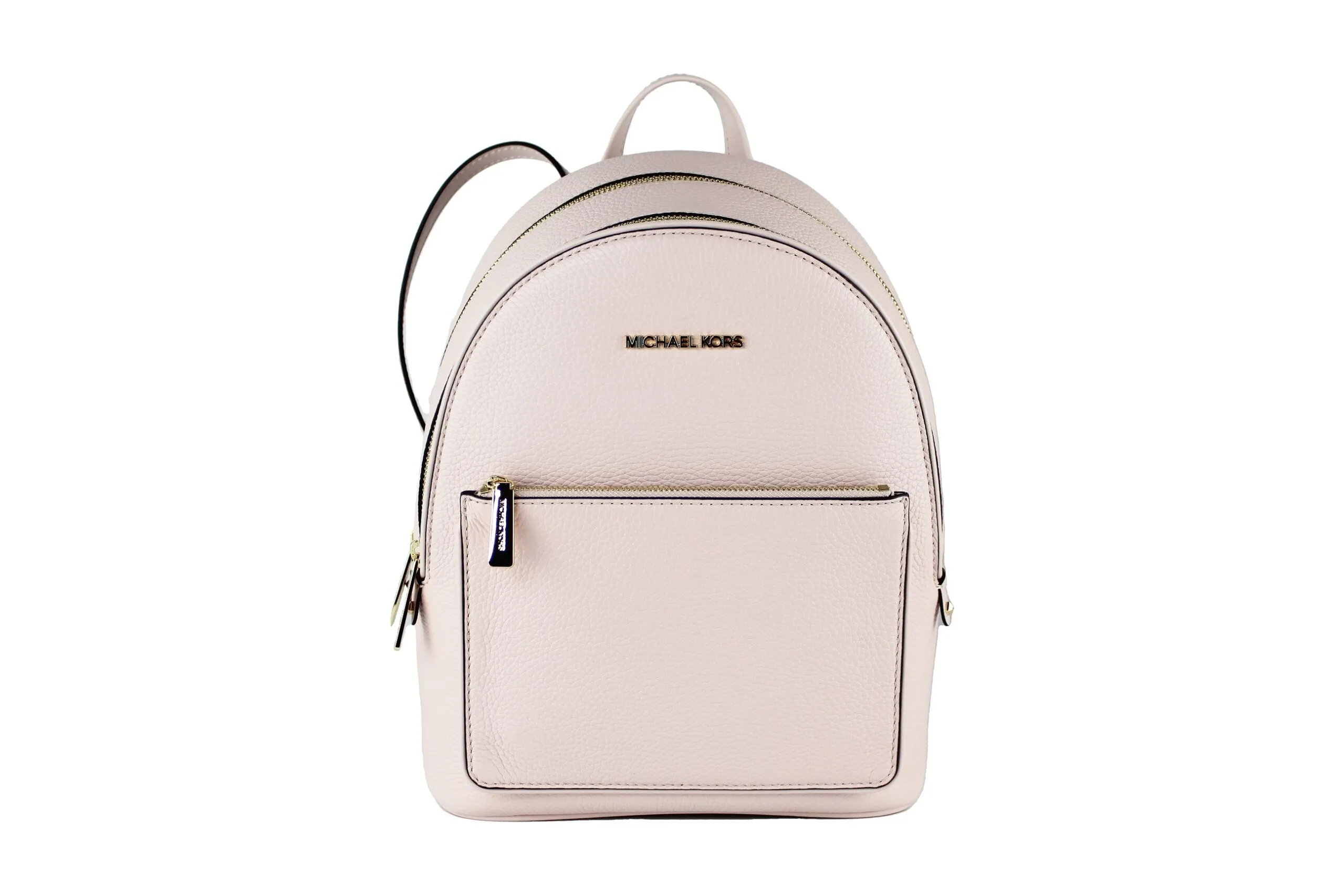 Michael Kors Women's Adina Medium Powder Blush Leather Convertible Backpack BookBag