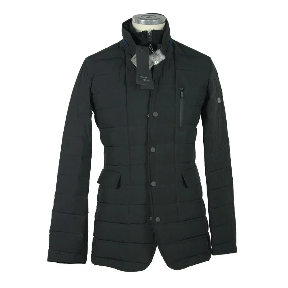 Yes Zee Men's Sleek Men's Coat with Detachable Vest