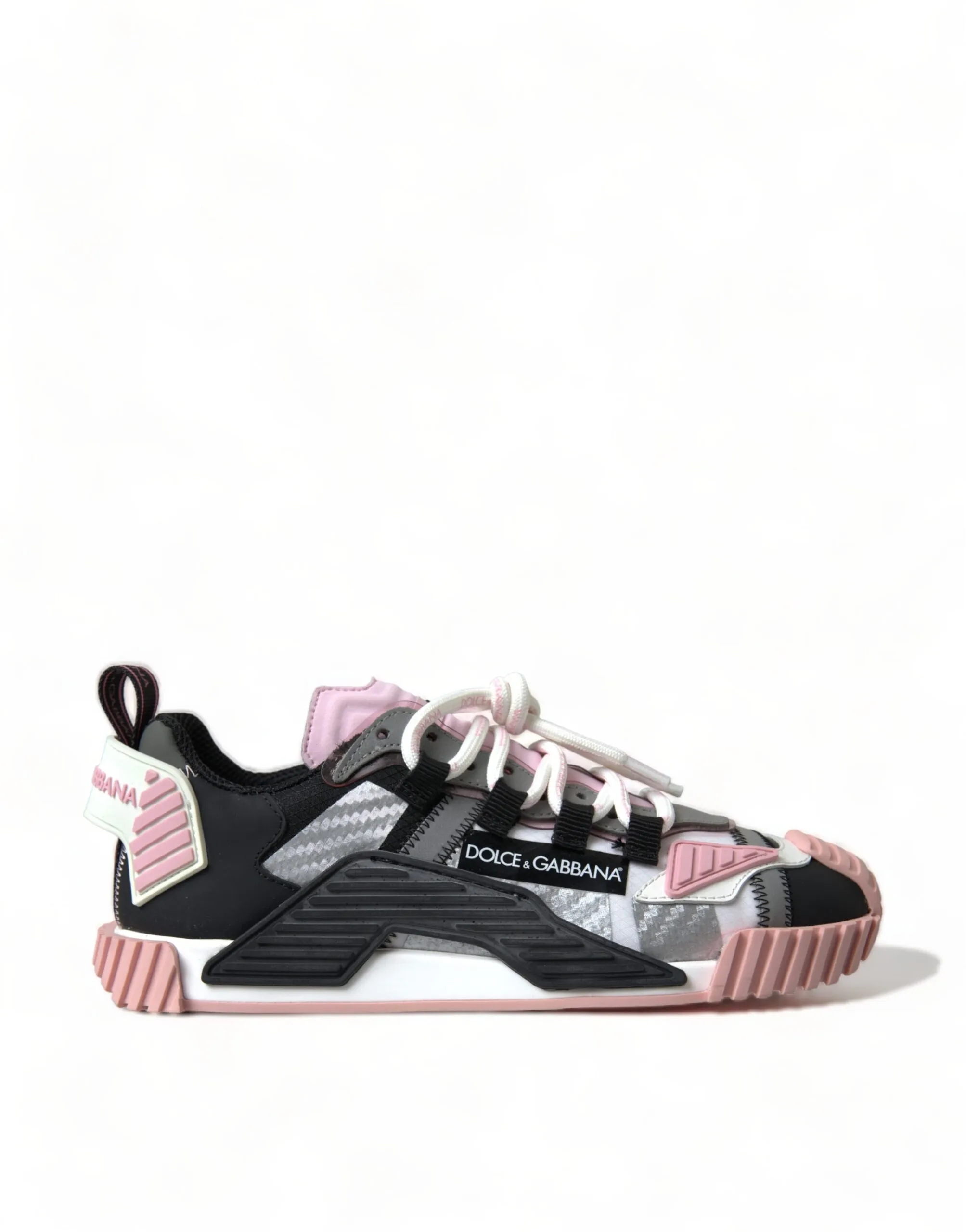 Dolce & Gabbana Women's Multicolor Chic NS1 Lace-Up Sneakers