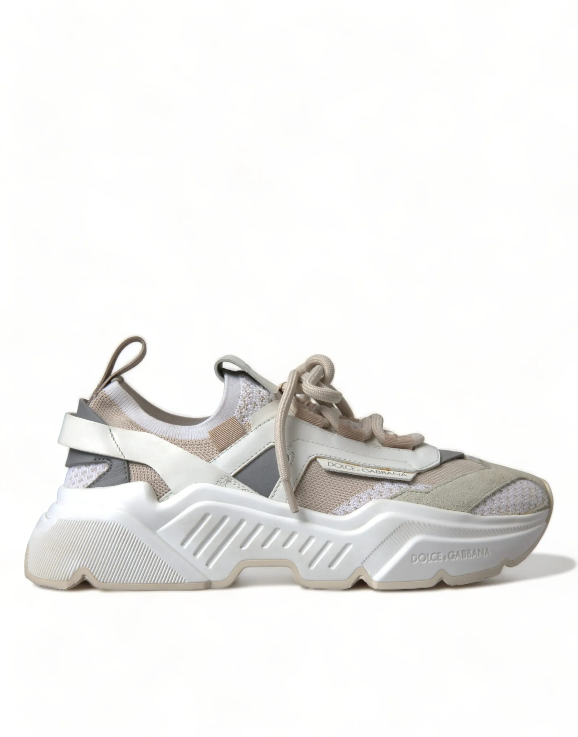 Dolce & Gabbana Women's Exquisite Multicolor Daymaster Lace-Up Sneakers