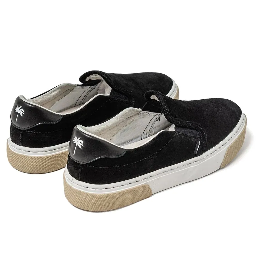 Palm Angels Men's Sleek Suede Sneakers with Iconic Palm Detail