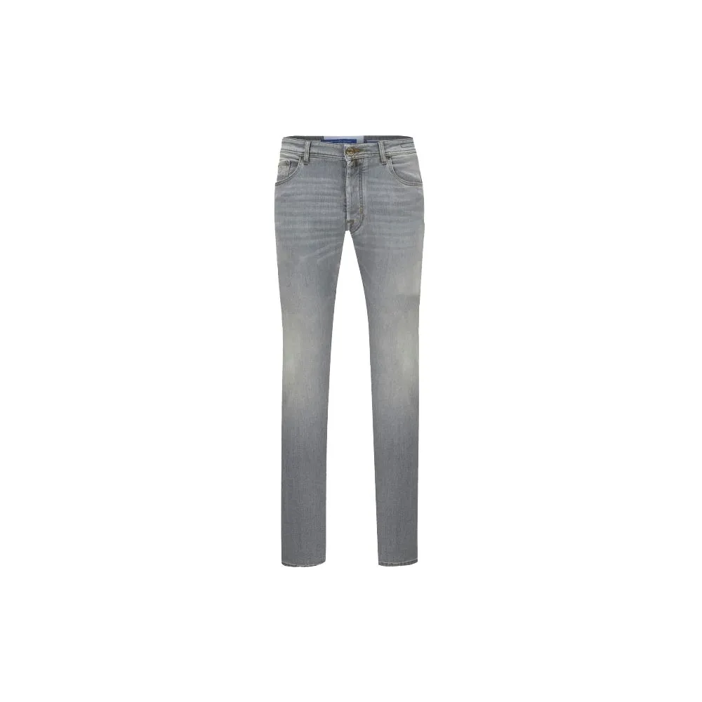 Jacob Cohen Men's Sleek Slim Fit Grey Denim