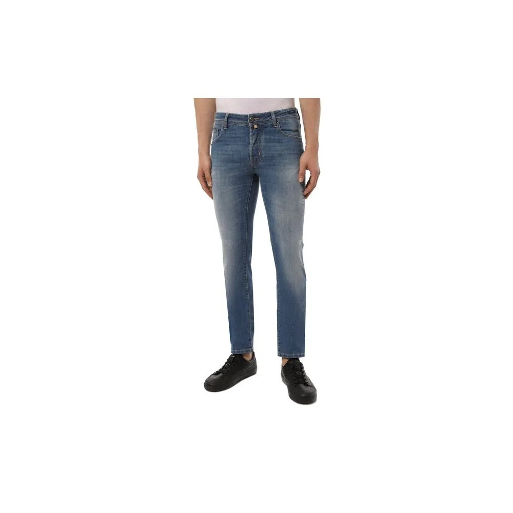 Jacob Cohen Men's Chic Light Blue Slim Fit Bard Jeans
