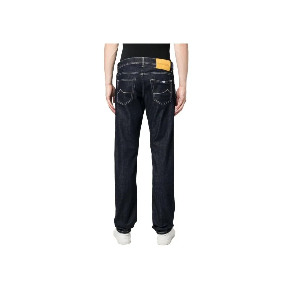 Jacob Cohen Men's Exquisite Slim Fit Dark Blue Stretch Jeans