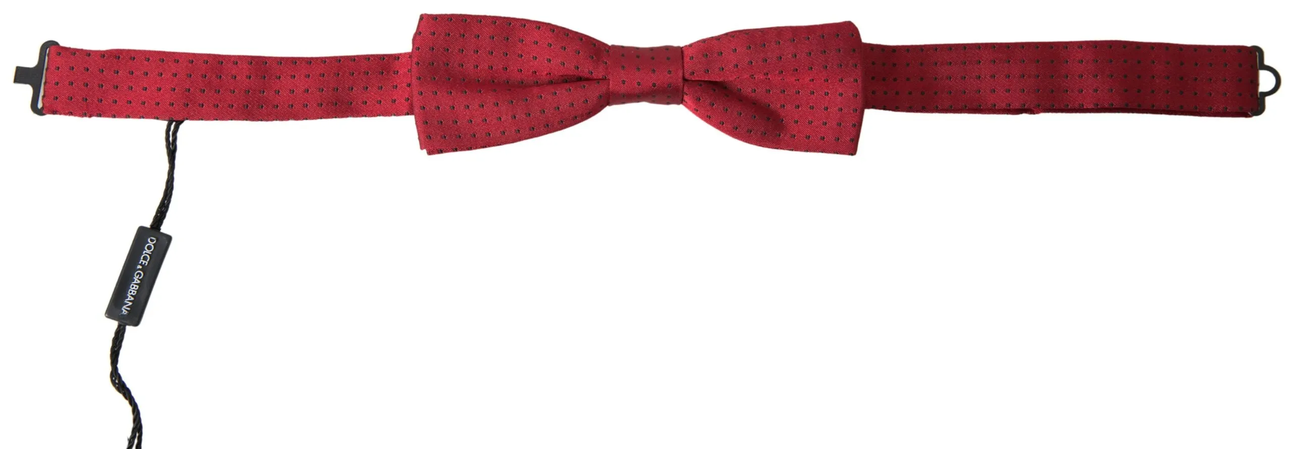Dolce & Gabbana Men's Elegant Polka Dot Silk Bow Tie