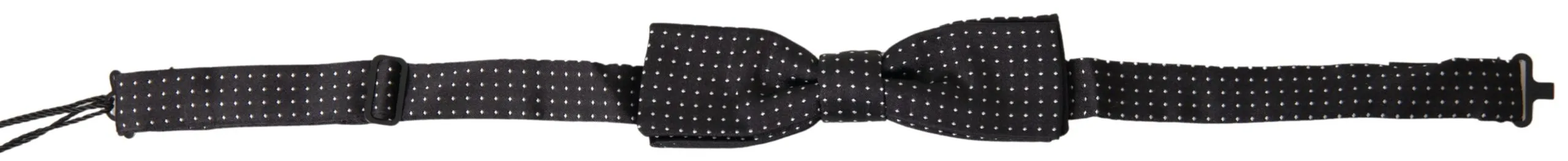 Dolce & Gabbana Men's Elegant Silk Black Bow Tie