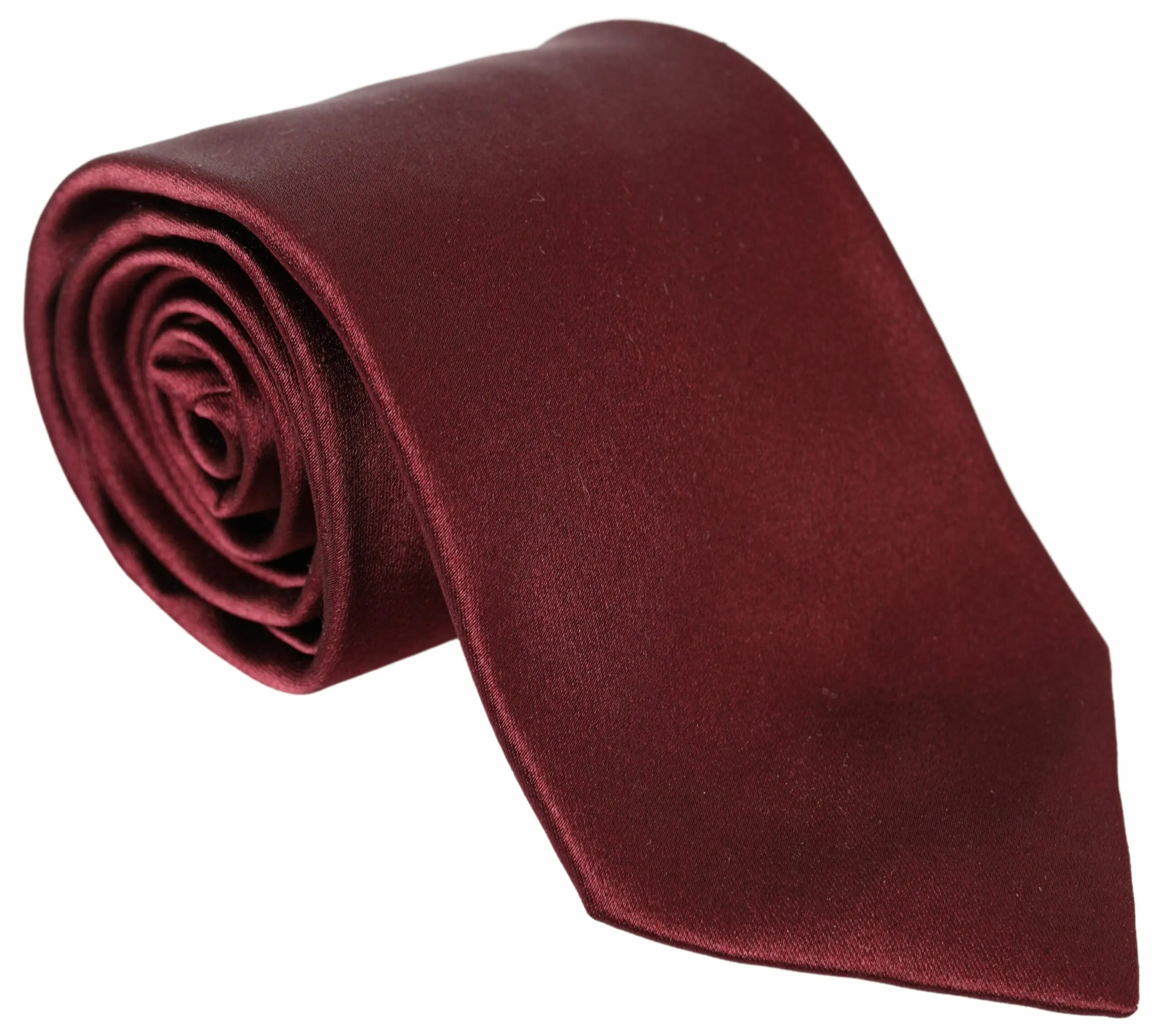 Dolce & Gabbana Men's Elegant Red Silk Bow Tie