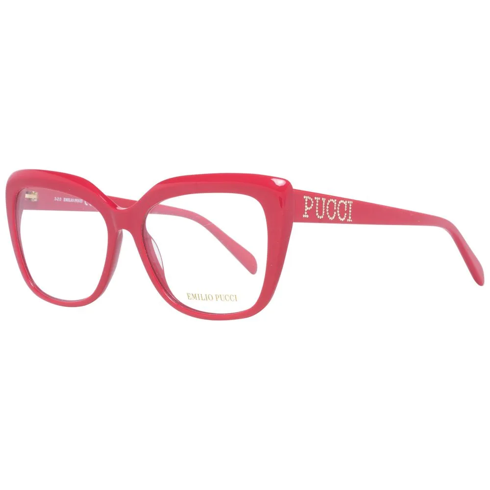 Emilio Pucci Red Women Optical Frames