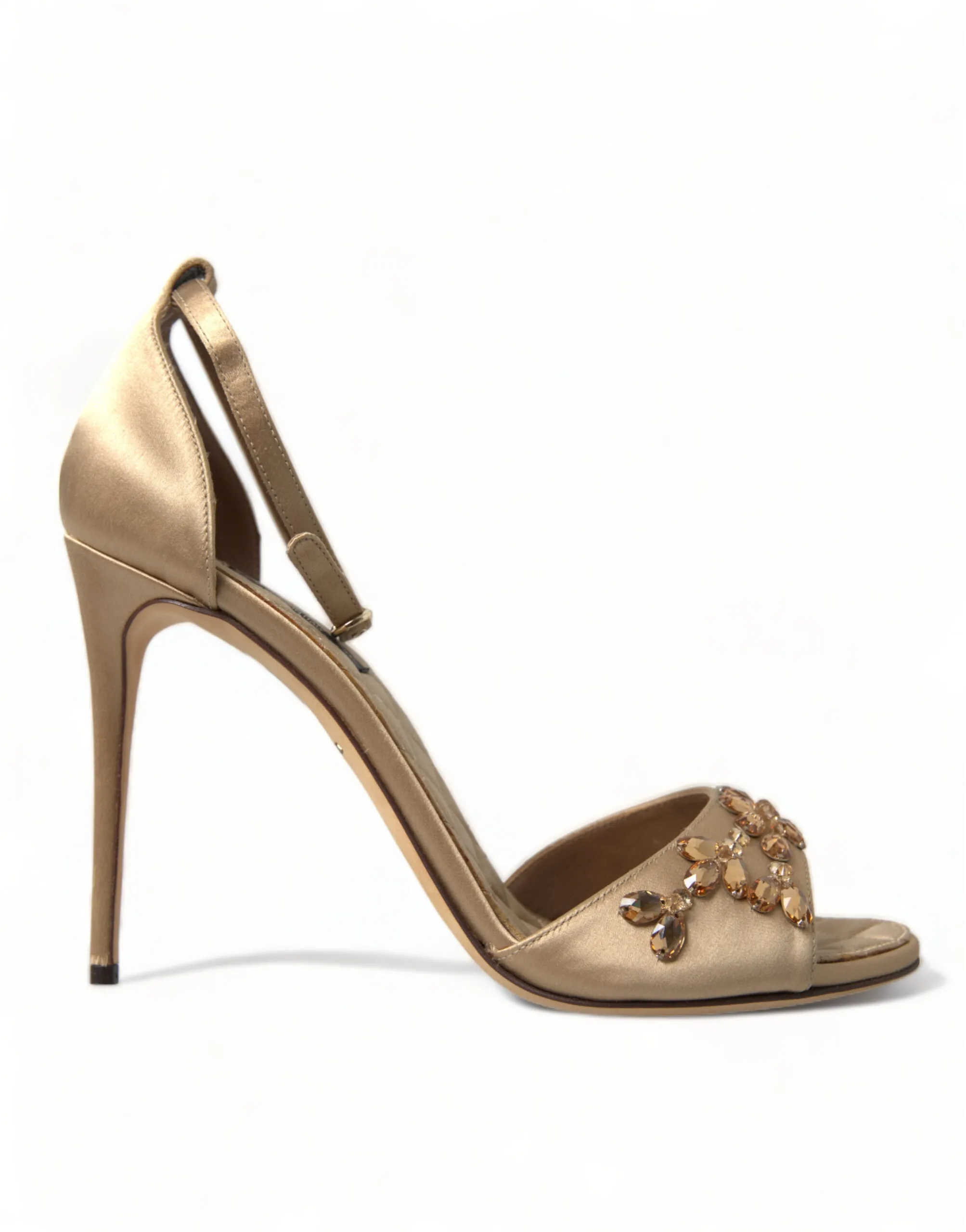 Dolce & Gabbana Women's Crystal Embellished Heel Sandals
