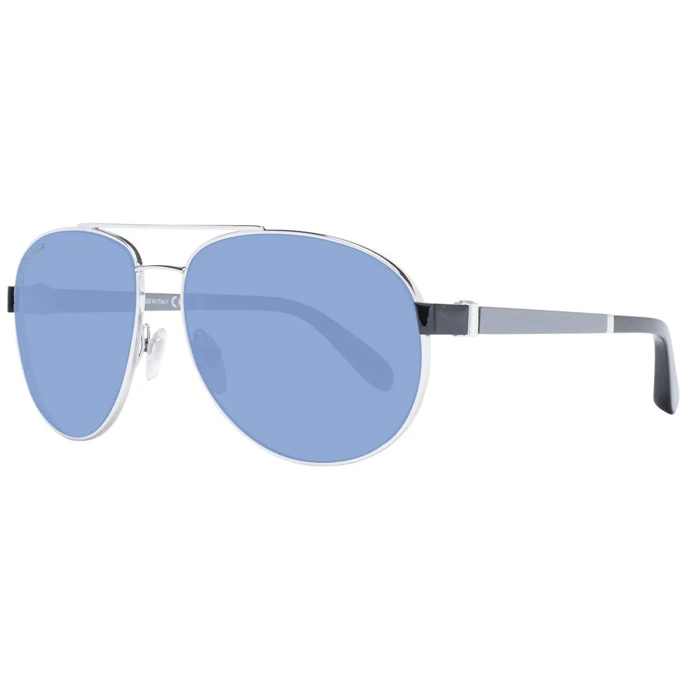 Omega Gray Men Sunglasses