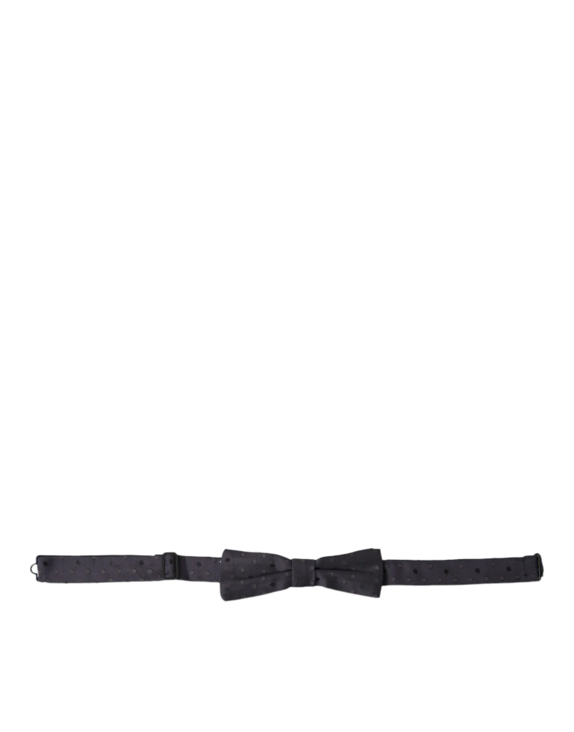 Dolce & Gabbana Men's Elegant Silk Polka Dot Bow Tie