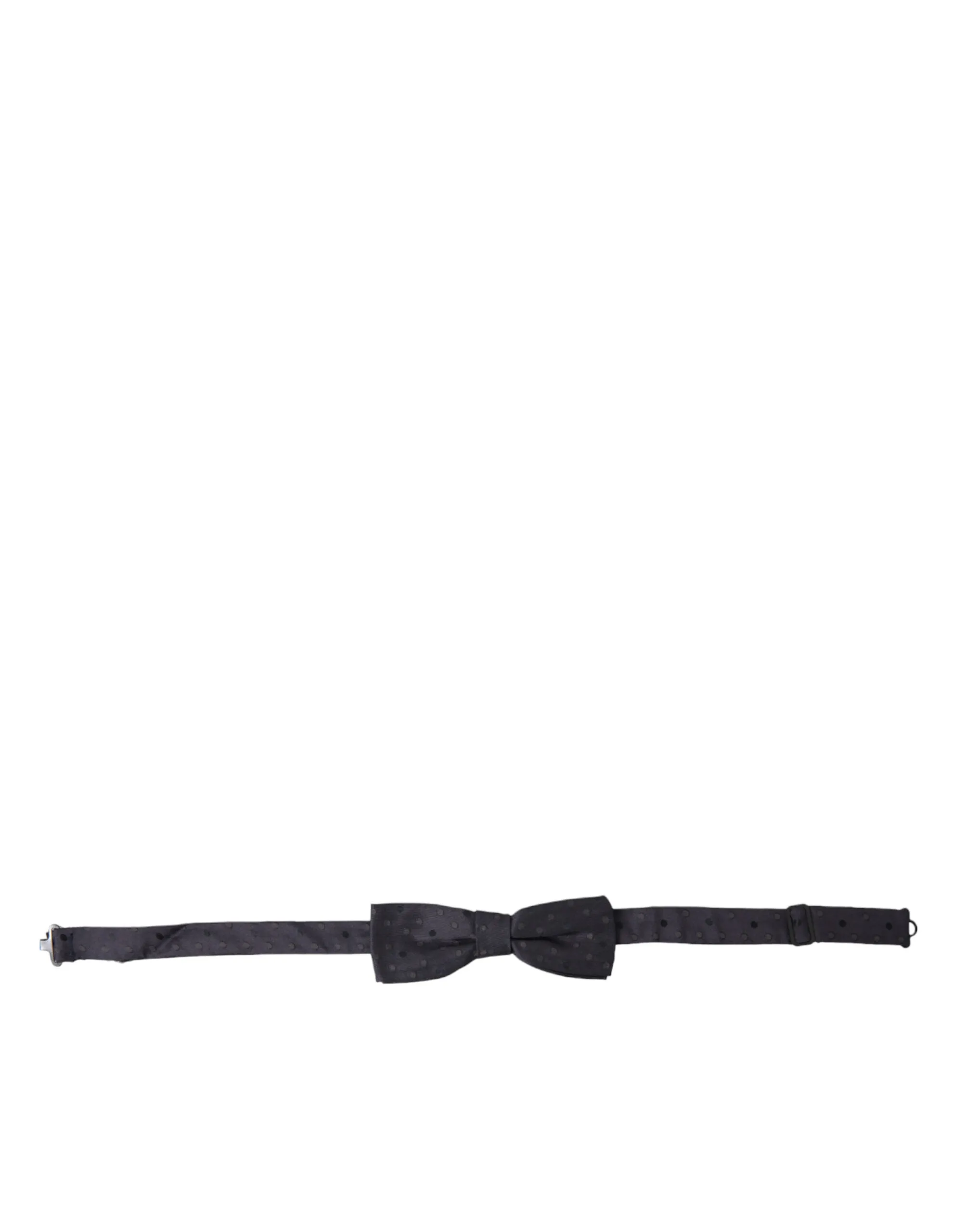 Dolce & Gabbana Men's Elegant Polka Dot Silk Bow Tie