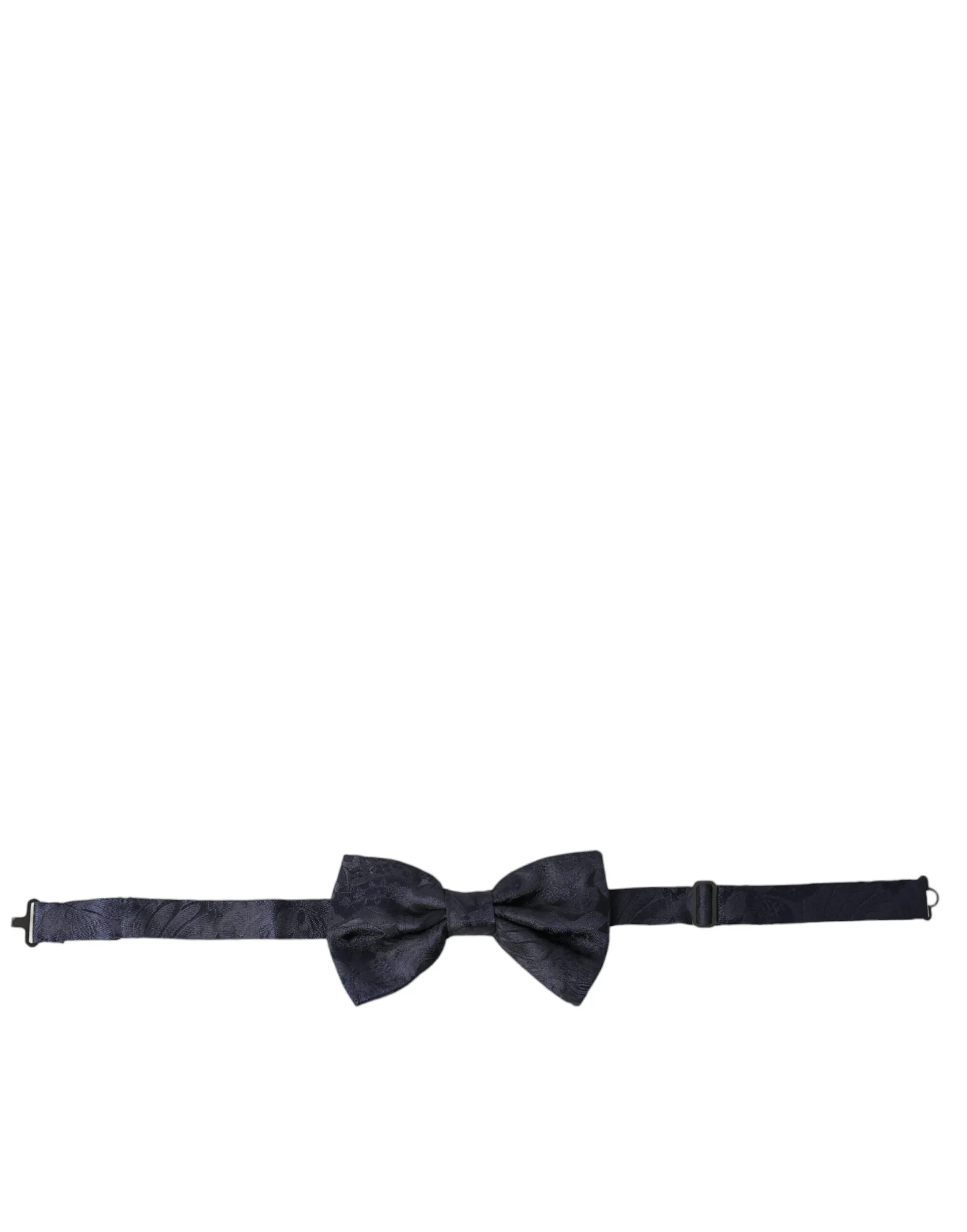 Dolce & Gabbana Men's Elegant Silk Blue Bow Tie