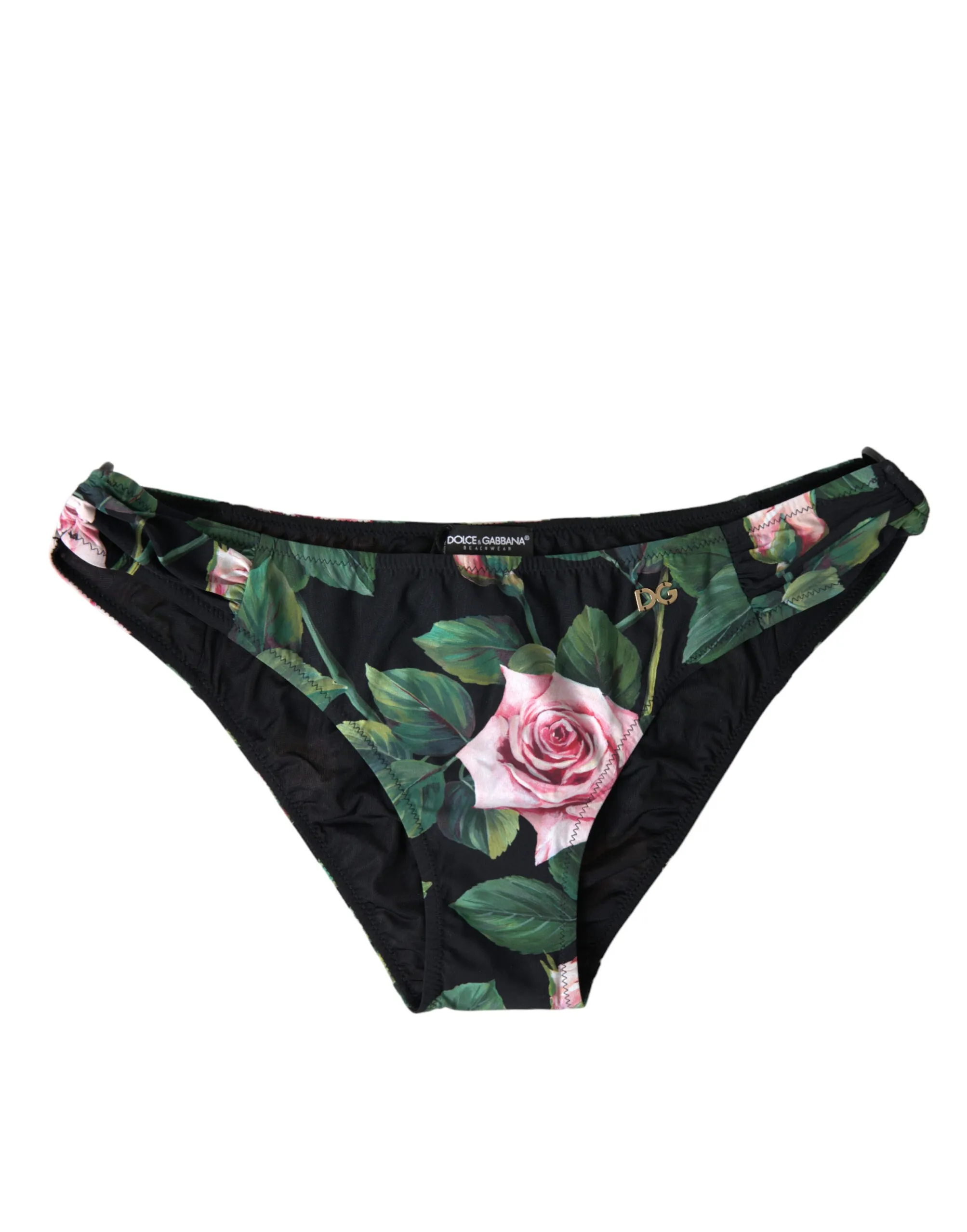 Dolce & Gabbana Women's Chic Floral Print Bikini Bottom