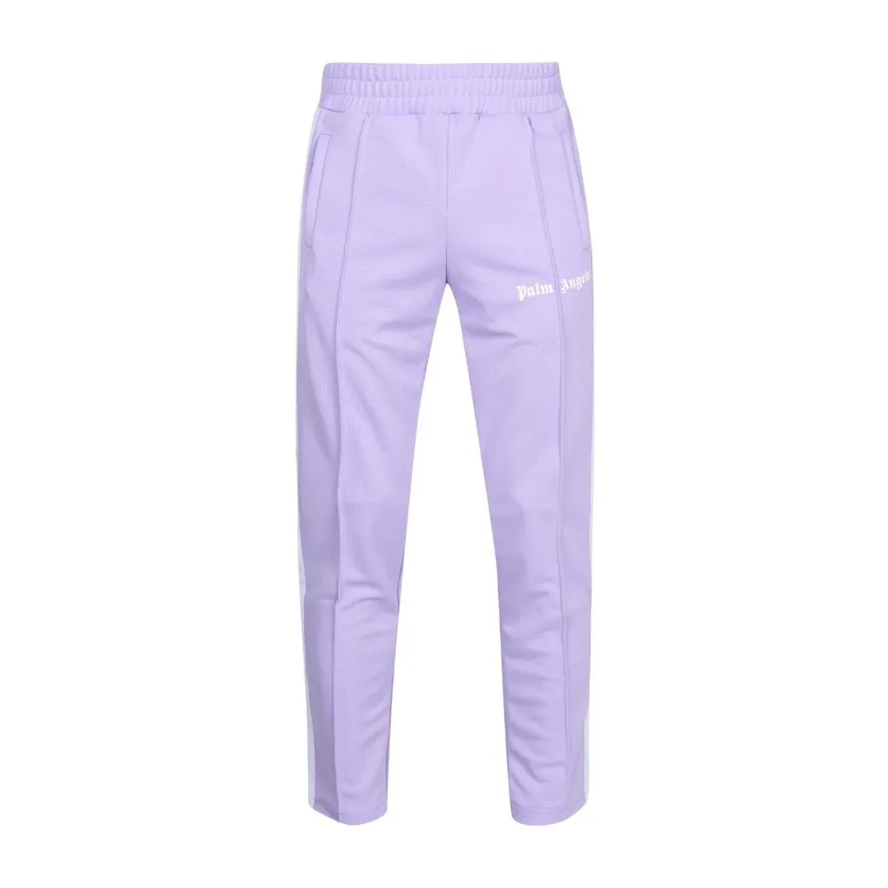 Palm Angels Men's Elegant Sports Trousers with Zip Accents