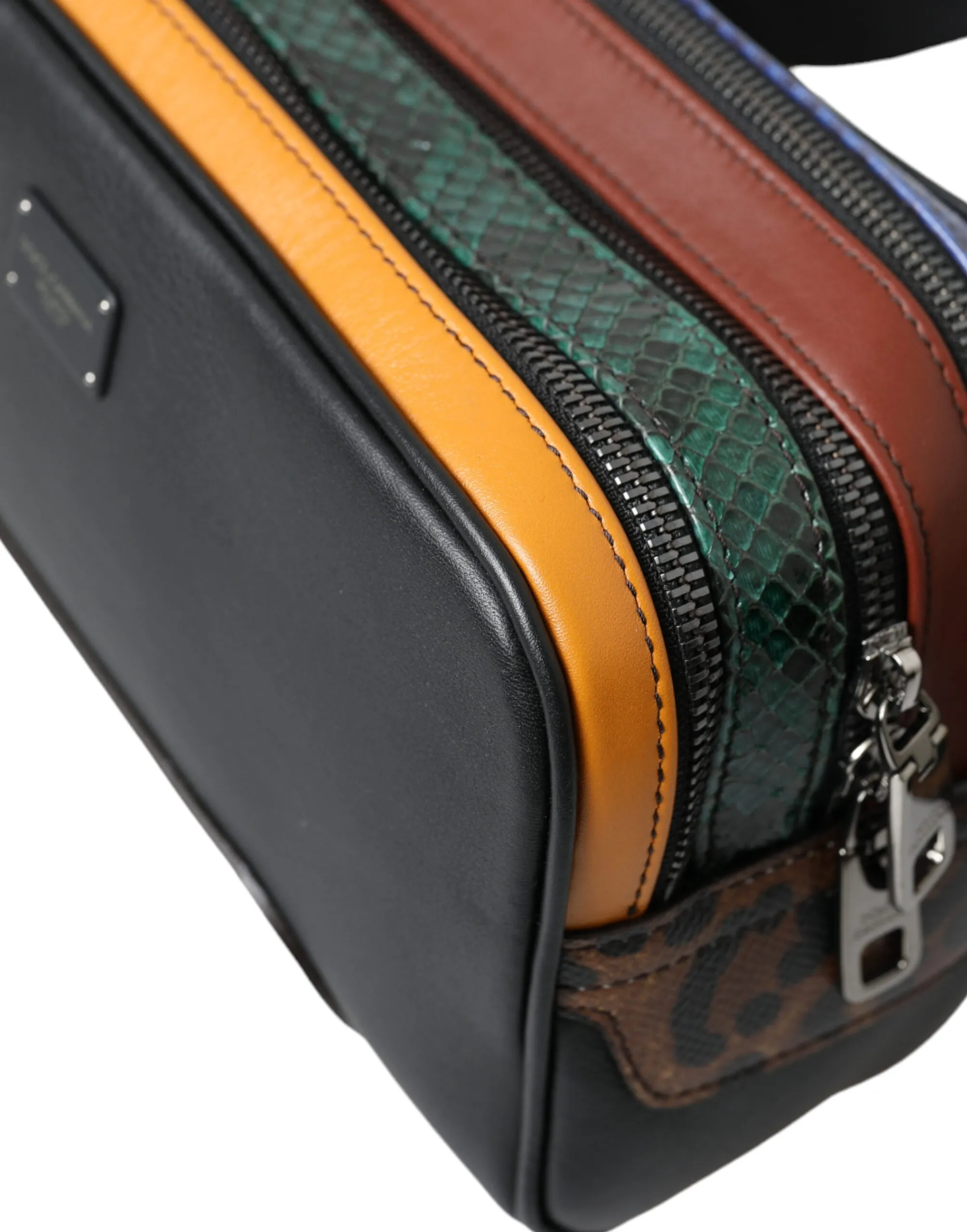 Dolce & Gabbana Women's Exotic Leather Leopard Belt Bag