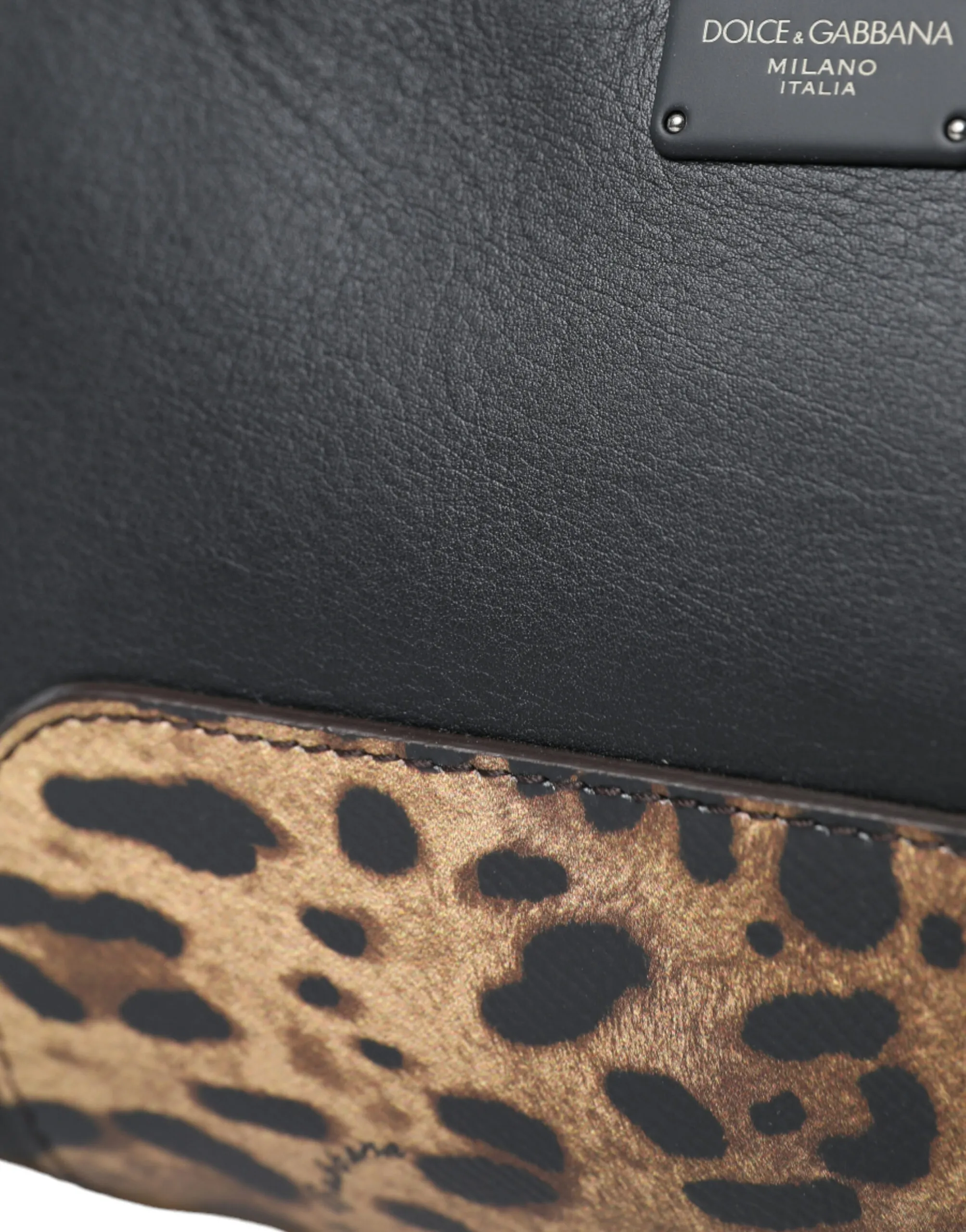Dolce & Gabbana Women's Exotic Leather Leopard Belt Bag