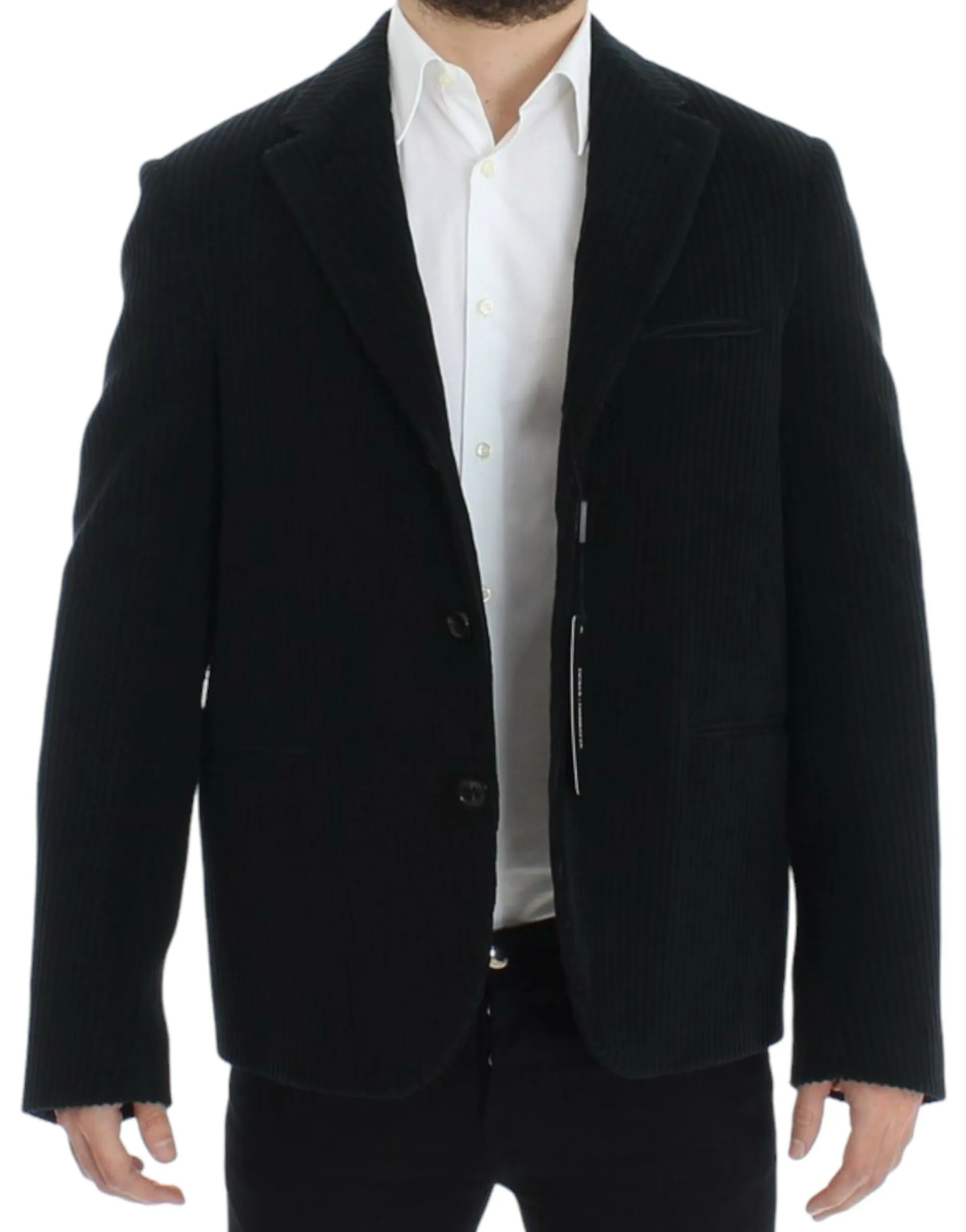 Dolce & Gabbana Men's Elegant Black Martini Blazer Jacket