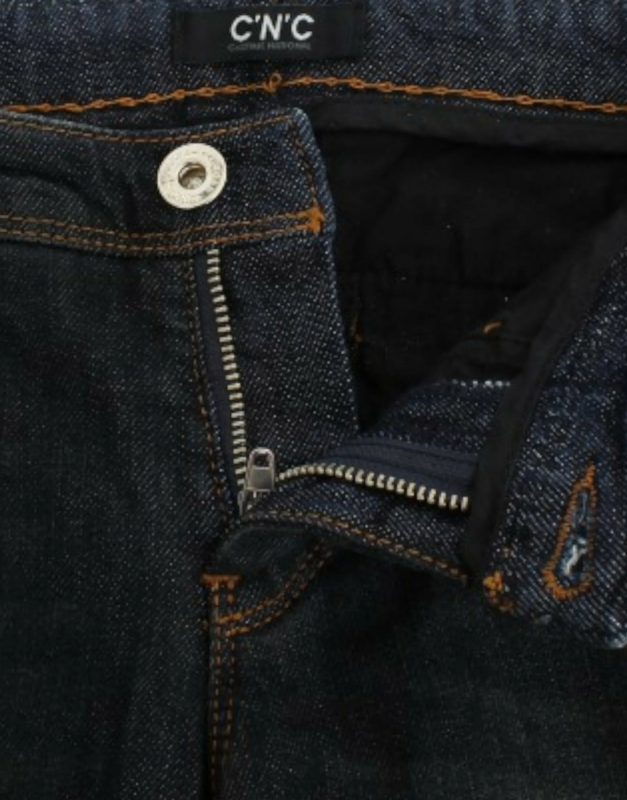 Costume National Women's Chic Blue Slim Fit Denim Delight