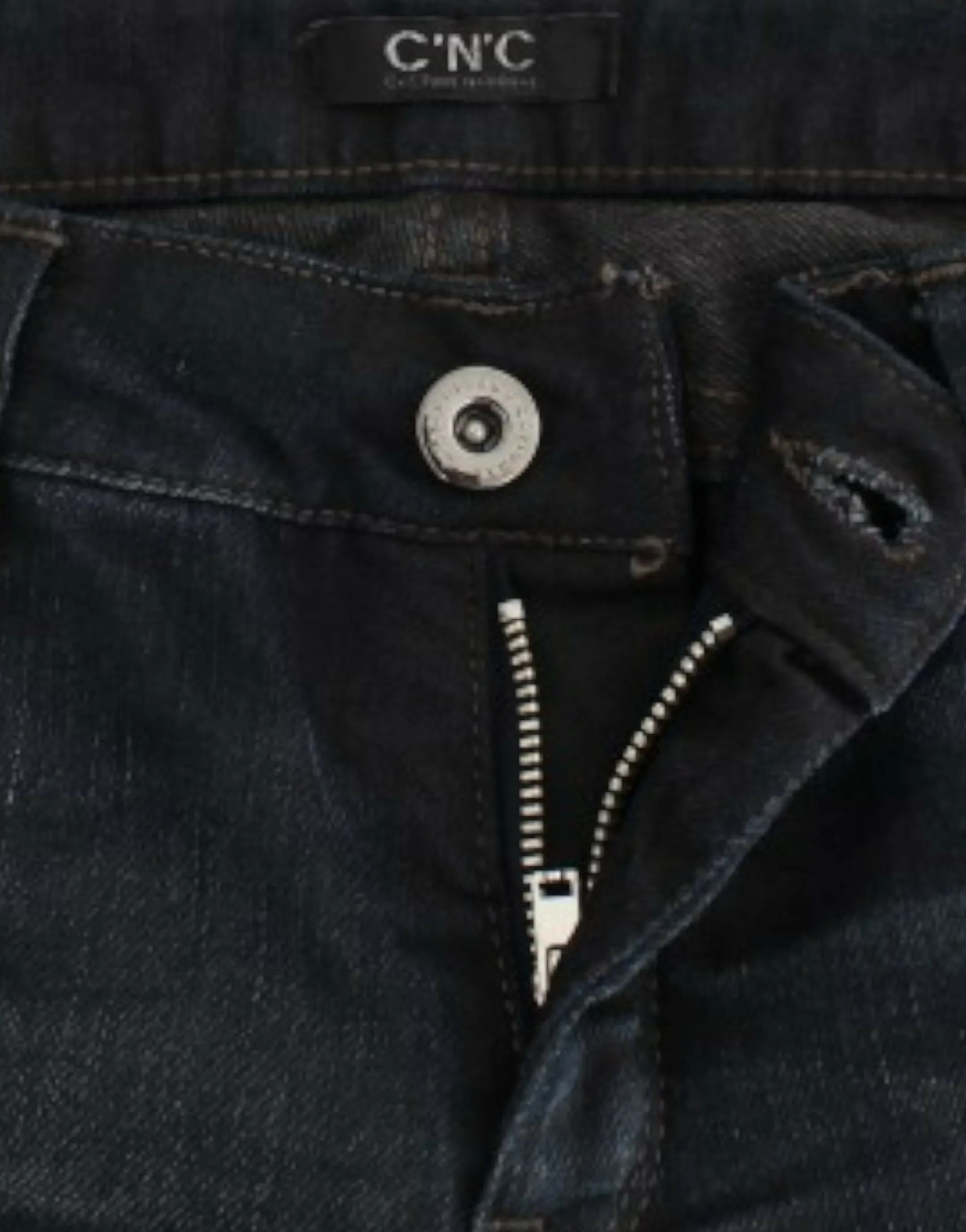 Costume National Women's Chic Superskinny Blue Denim Jeans