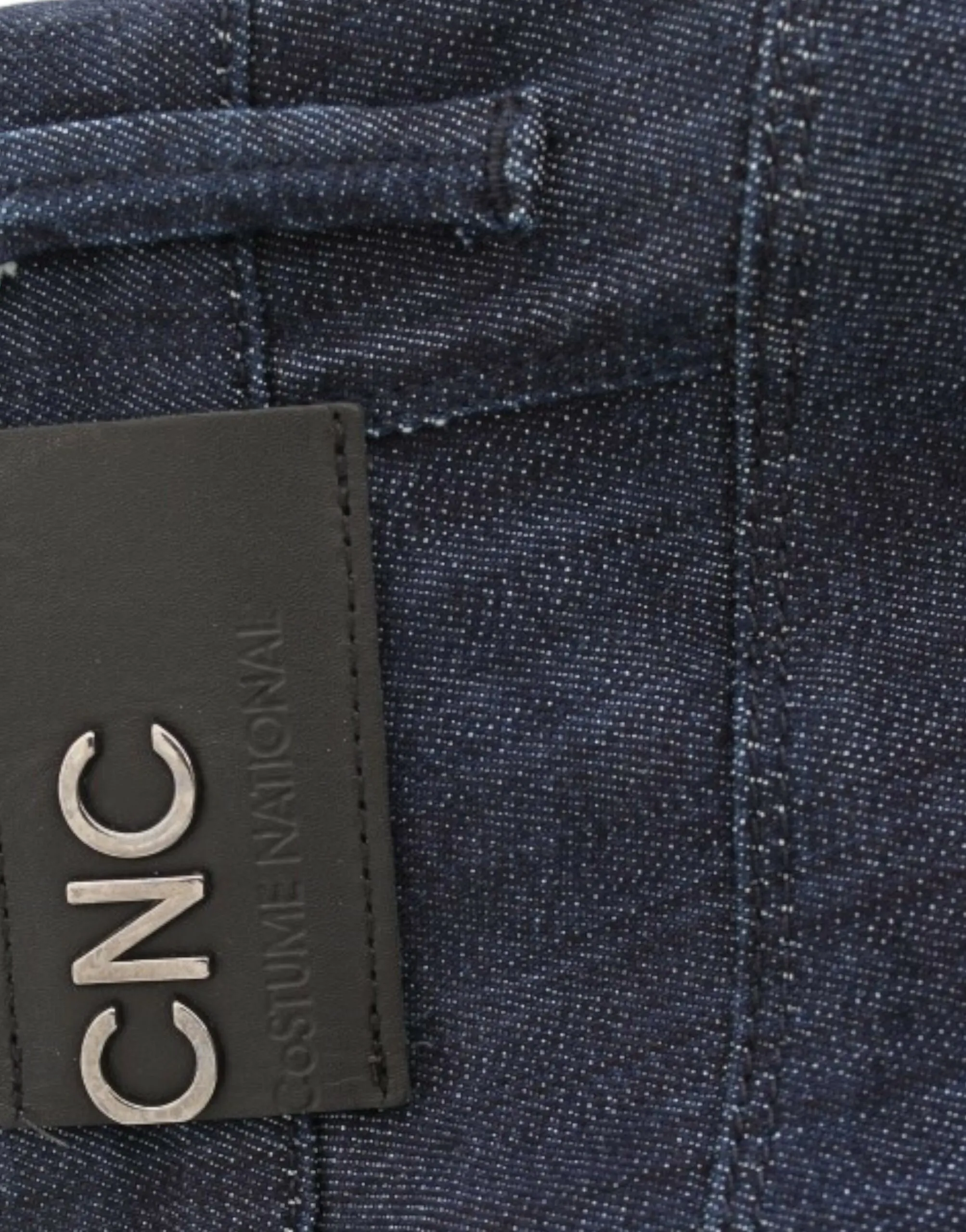 Costume National Women's Chic Dark Blue Skinny Leg Jeans