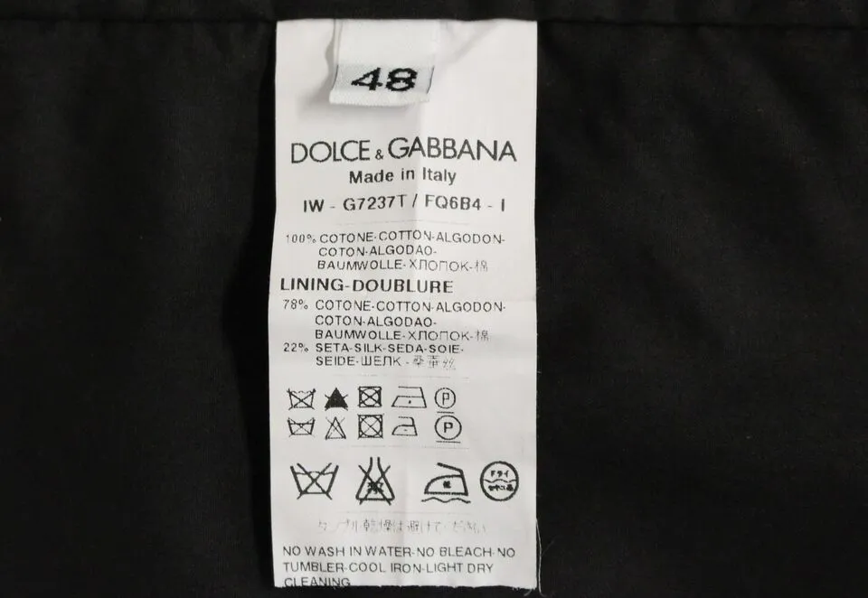 Dolce & Gabbana Men's Elegant Gray Checkered Dress Vest