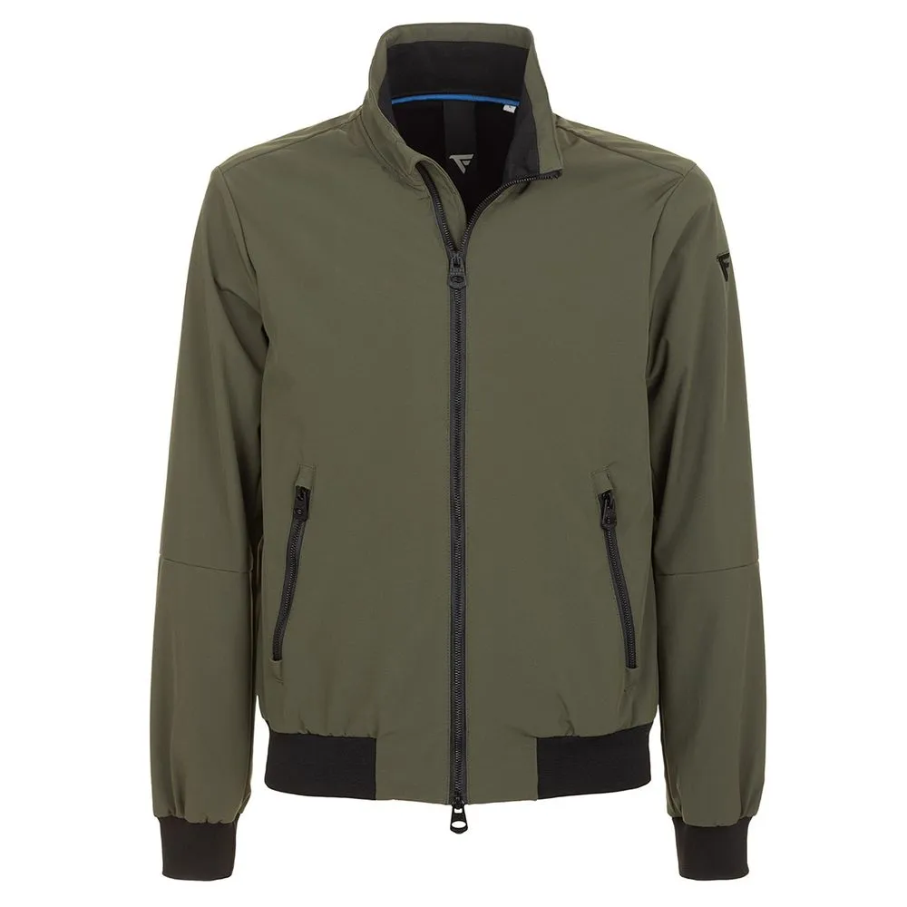 Fred Mello Men's Chic Army Technical Fabric Jacket