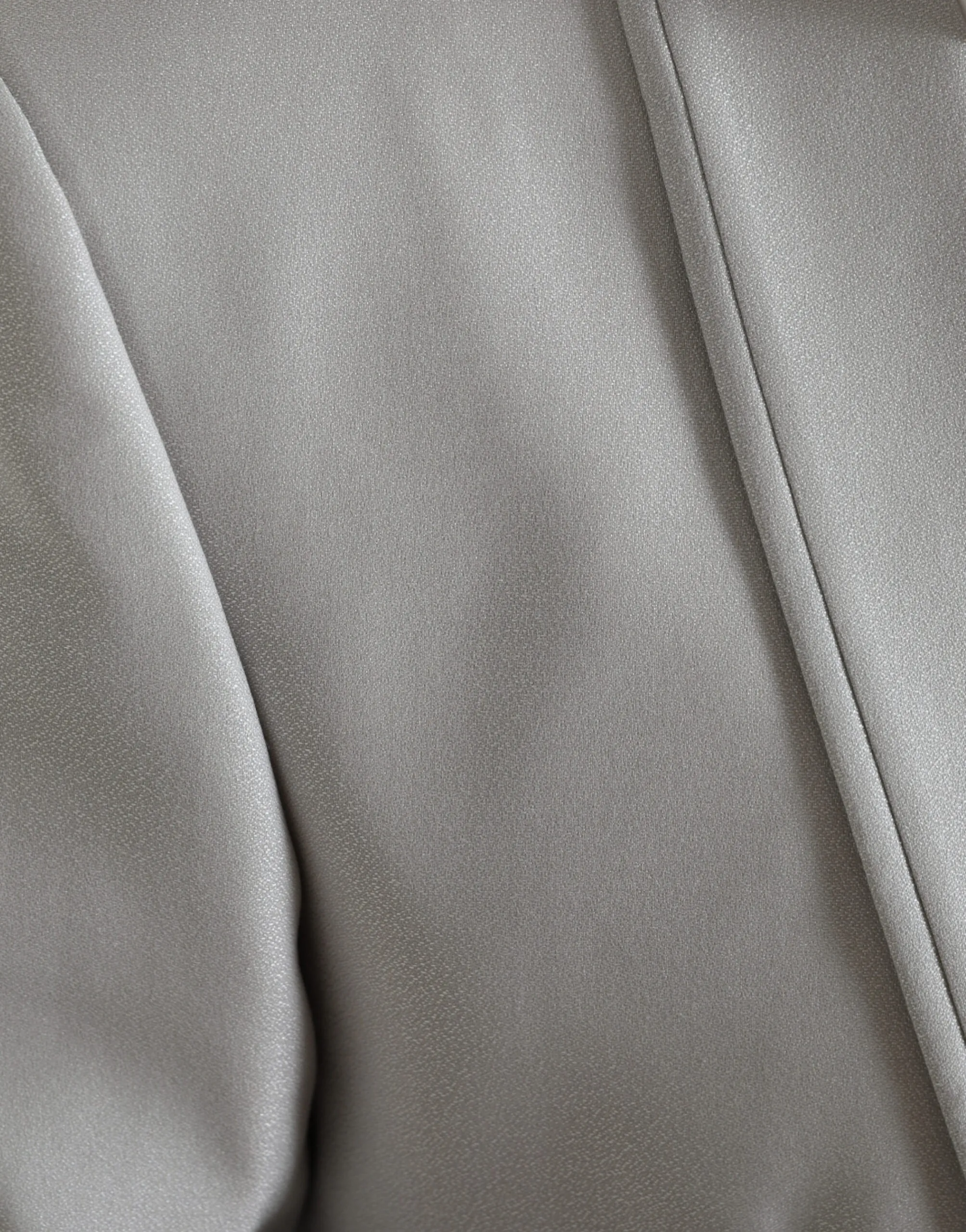 Dolce & Gabbana Men's Elegant Silver Slim Fit Wool-Silk Suit