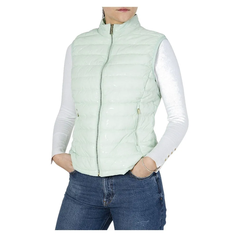Yes Zee Women's Chic Sleeveless Printed Nylon Vest