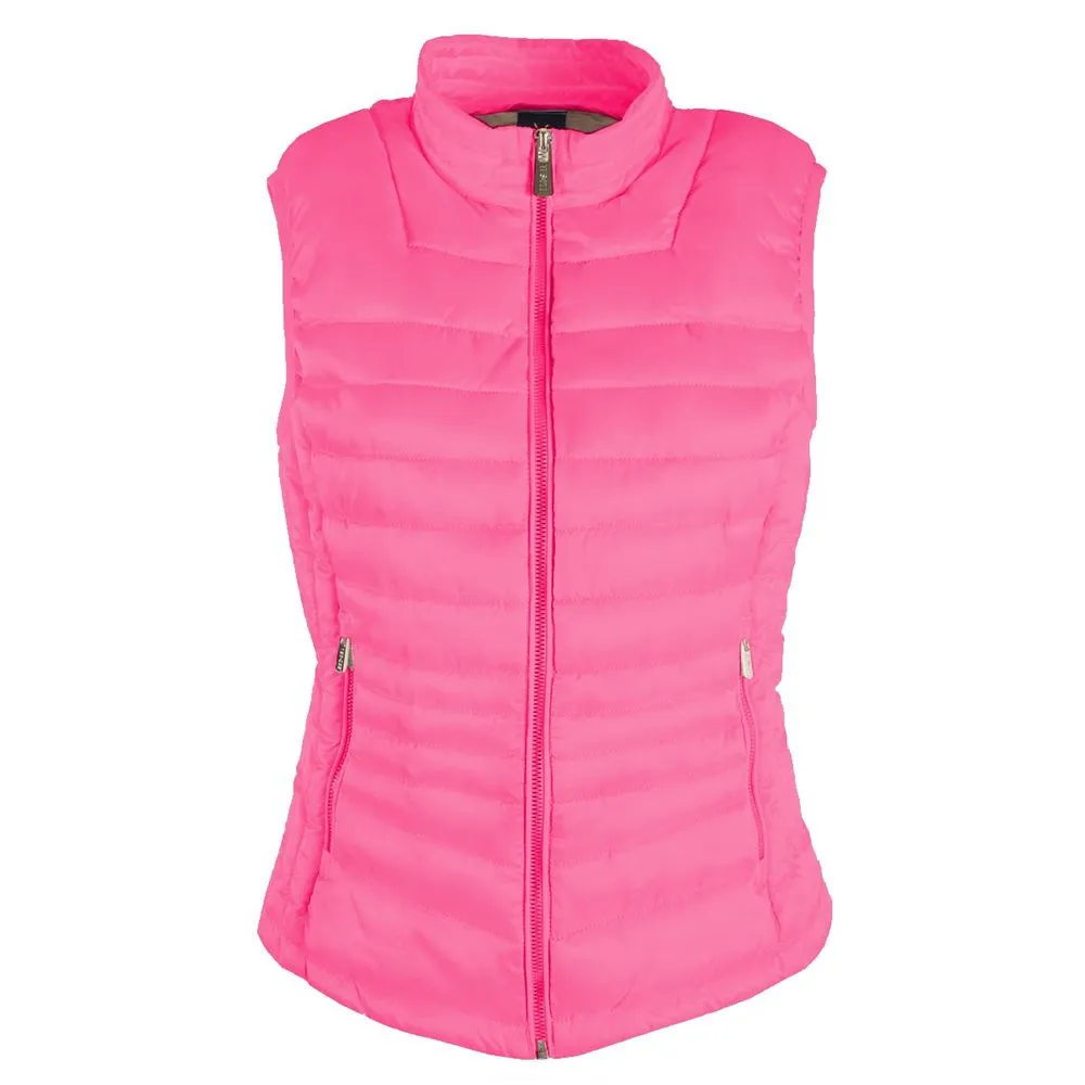 Yes Zee Women's Fuchsia Sleeveless Technical Vest
