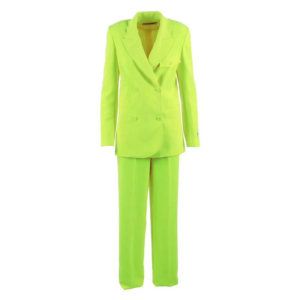 Hinnominate Women's Chic Crepe Double-Breasted Suit Set