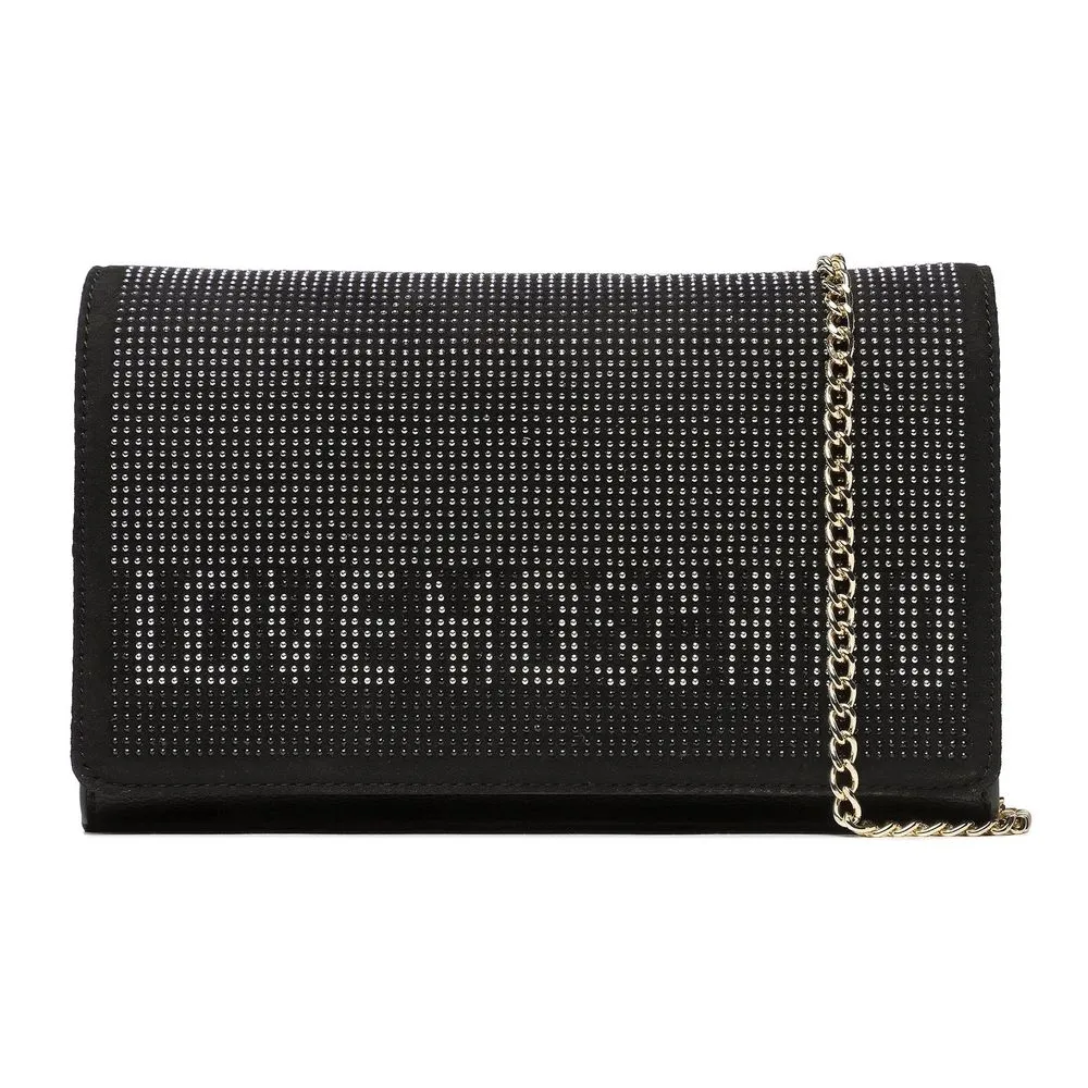 Love Moschino Women's Chic Rhinestone Embellished Shoulder Bag