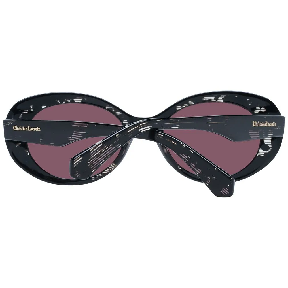 Christian Lacroix Black Women Sunglasses