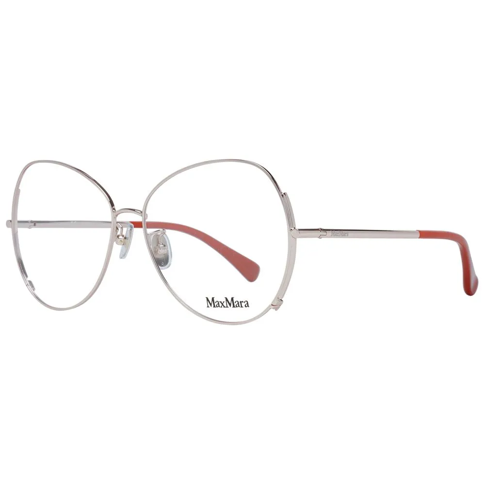 Max Mara Rose Gold Women Optical Frames
