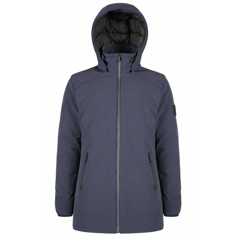 Yes Zee Men's Elegant Men's Quilted Jacket with Removable Hood