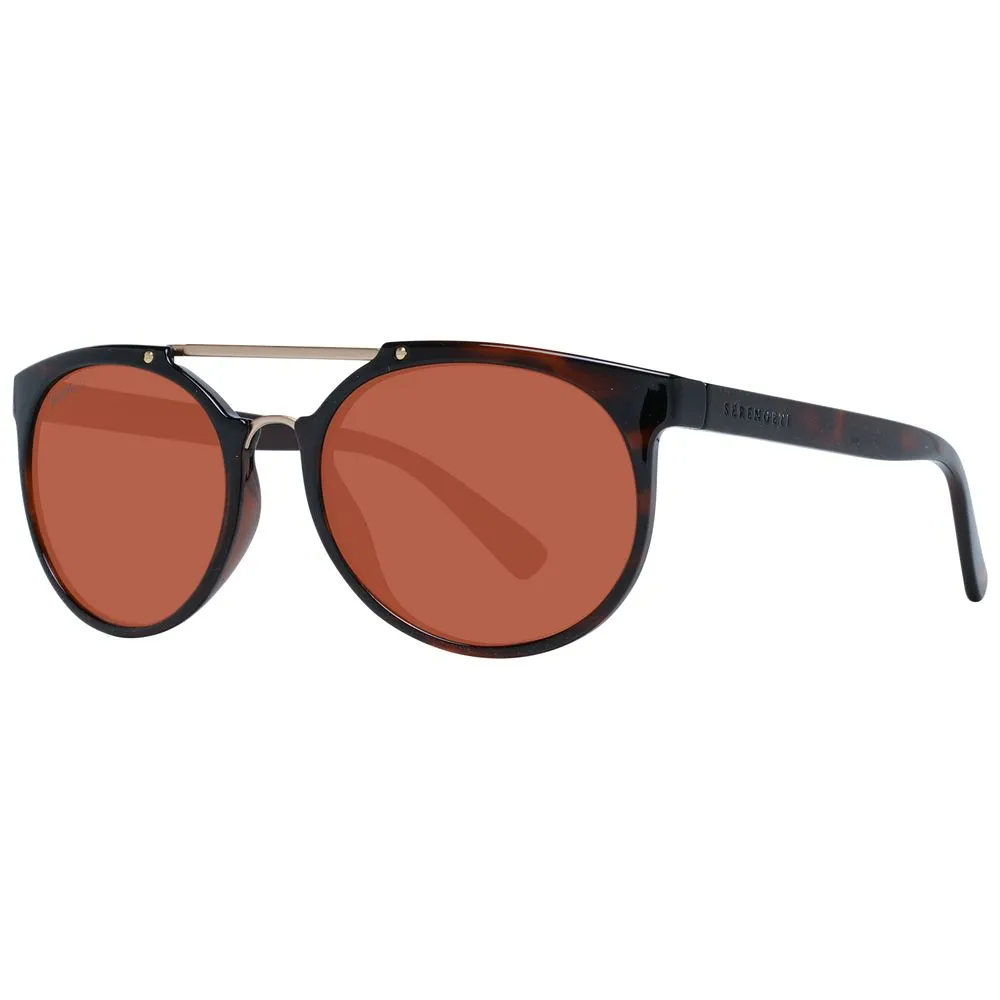 Serengeti Unisex Brown Unisex Sunglasses